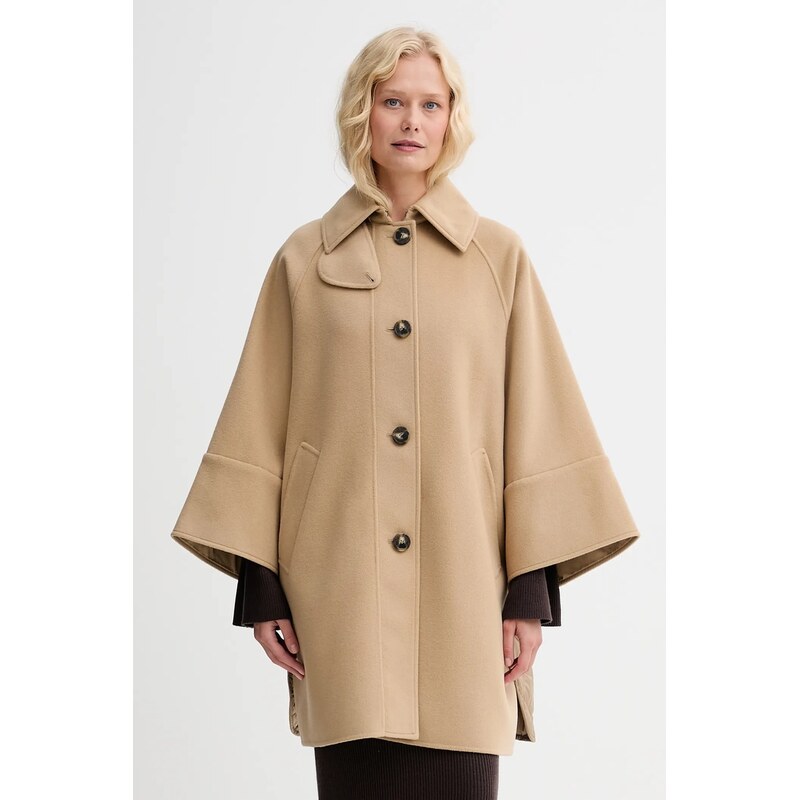 Kabát s prímesou vlny Weekend Max Mara RUFO 65392755