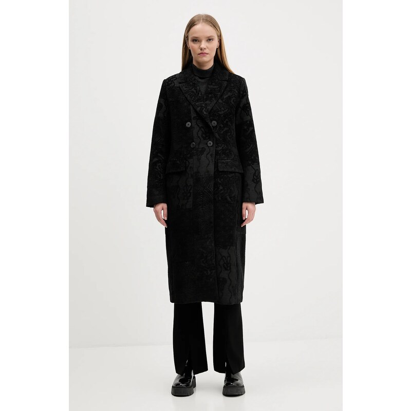 Kabát Desigual PATCH BLACK 65394266