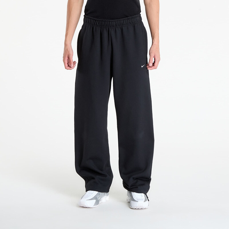 Tepláky Nike Solo Swoosh Mens Fleece Open-Hem Pants Black/ Black/ 64956603