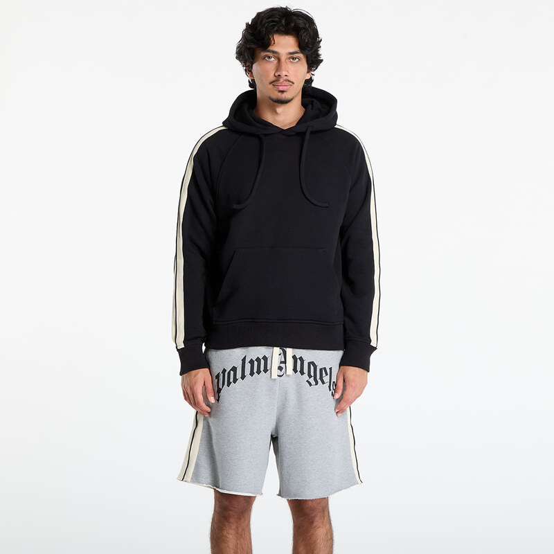 Mikina Palm Angels Curved Logo Track Hoody Black/ Off White XL 65392980