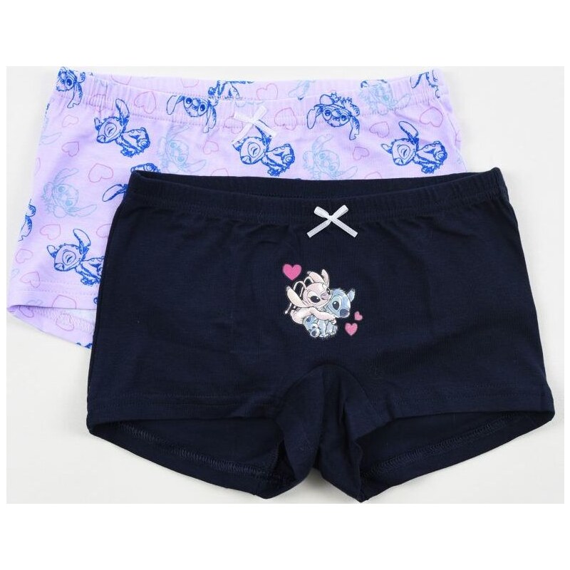 LILO AND STITCH Sada dvoch dievčenských nohavičiek Stitch - čierna 65394135
