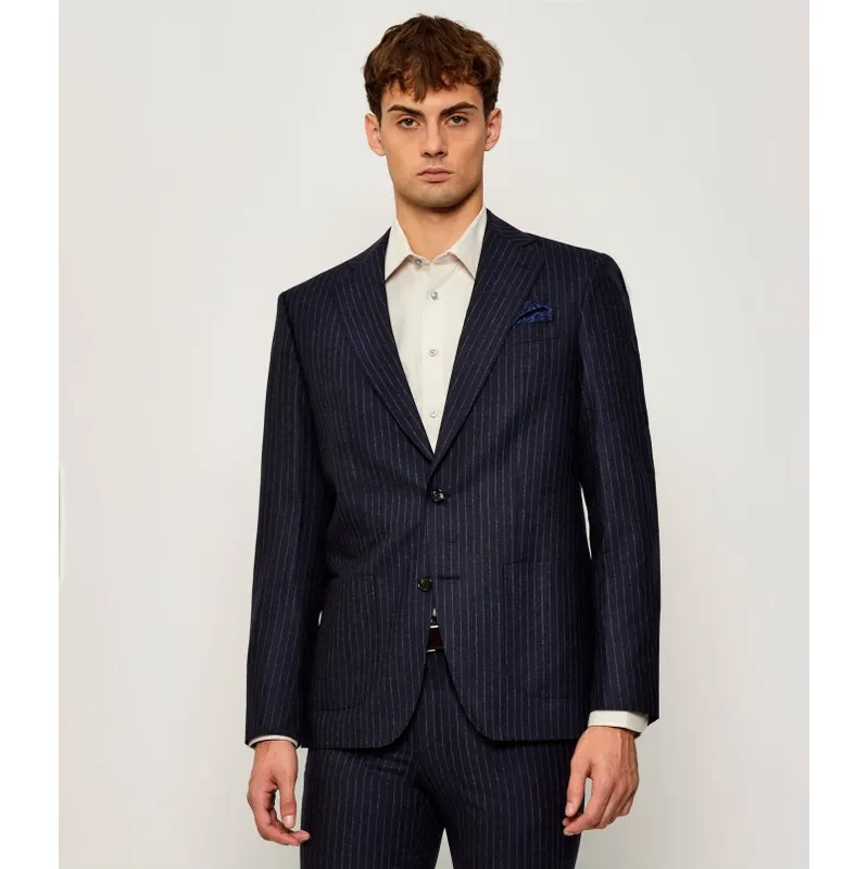 Sand Copenhagen Vlnená sako s vreckovým štvorec 1874 - Star Napoli PP 65393676