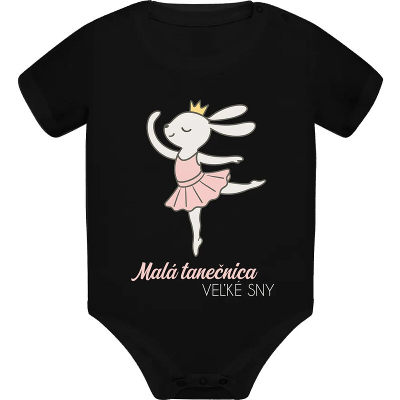 E-shop Garibald Malá tanečnica, veľké sny - body s potlačou