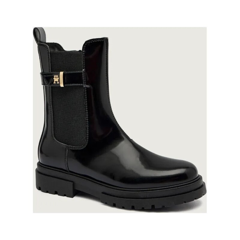 Tommy Hilfiger Členkové topánky CHELSEA | s prímesou kože 65307605