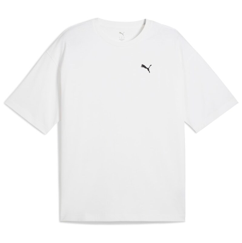 Puma Wardrobe Essential Boxy Tee white 65394182