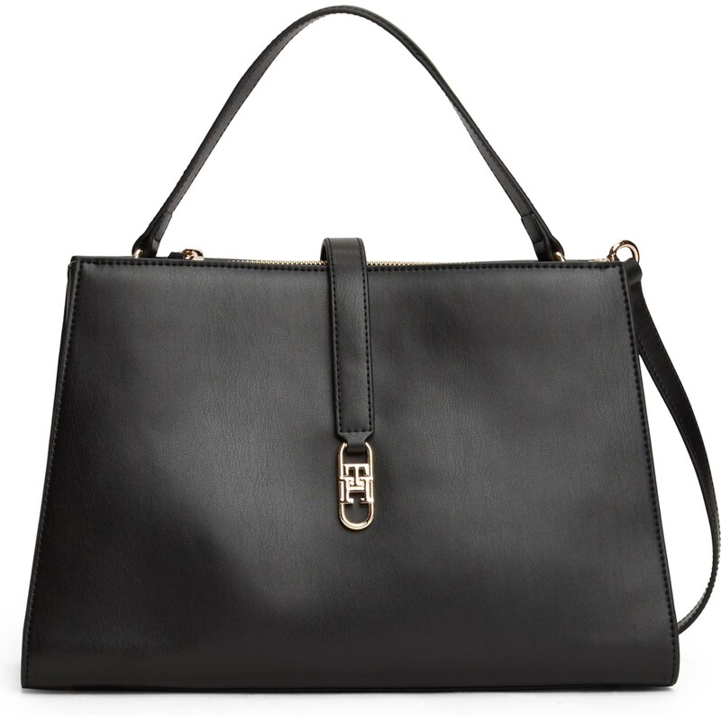 TOMMY HILFIGER Kabelka zlatá / čierna 65394562