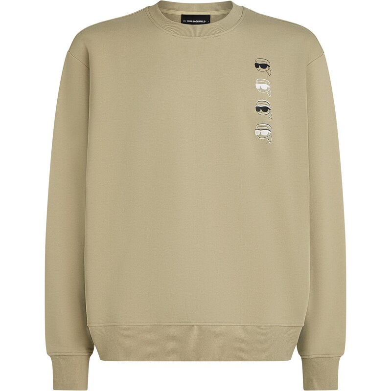 Karl Lagerfeld Mikina farba ťavej srsti / čierna / biela 65394595