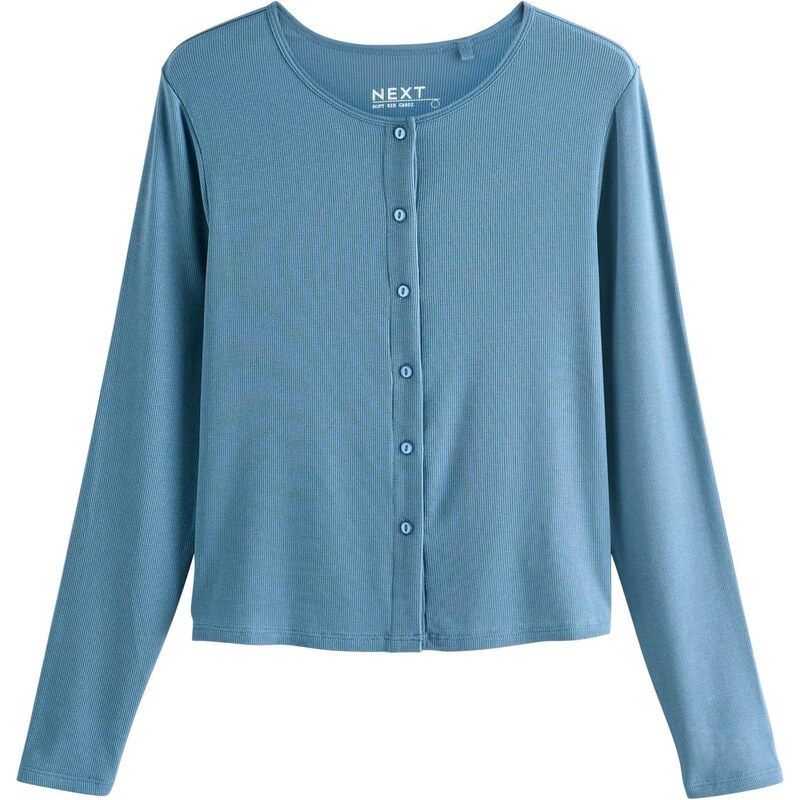 Next Kardigán modrosivá 65661025