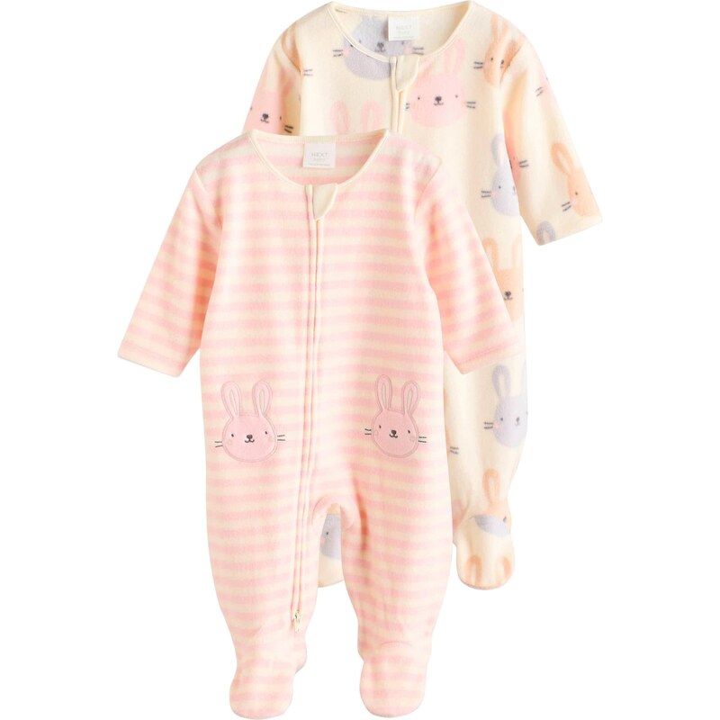 Next Pyžamo svetlomodrá / ružová / rosé / púdrová 65883376