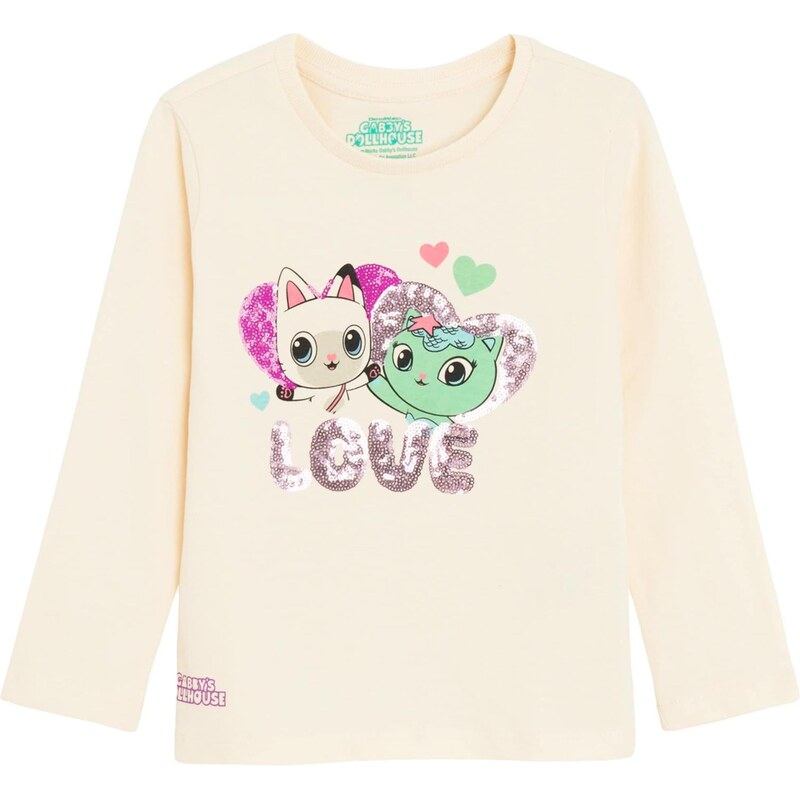 Cool Club Tričko béžová / zelená / fialová / ružová 65891236