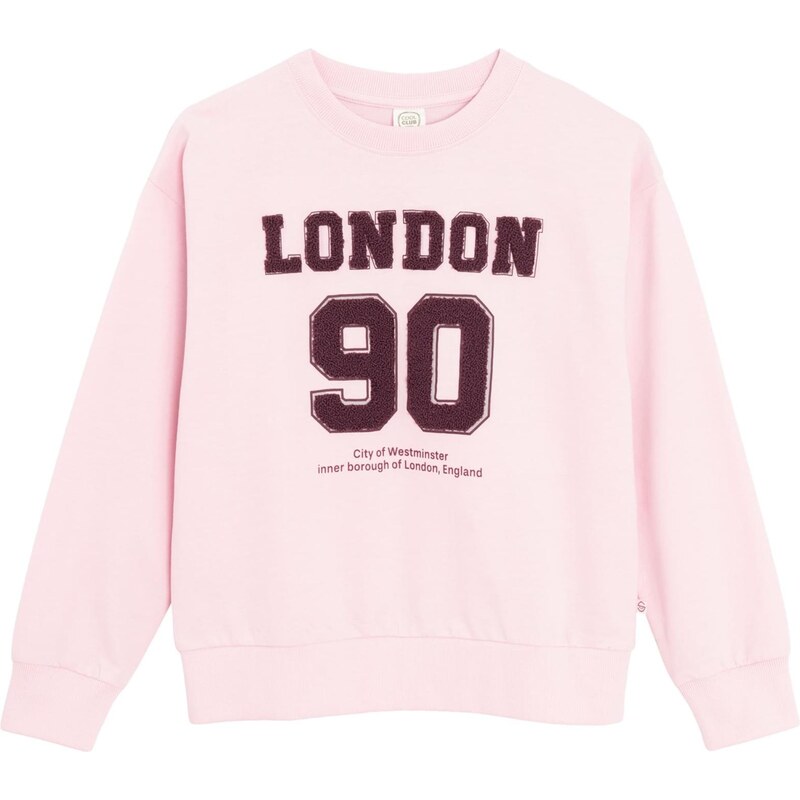 Cool Club Mikina baklažánová / ružová 65773591