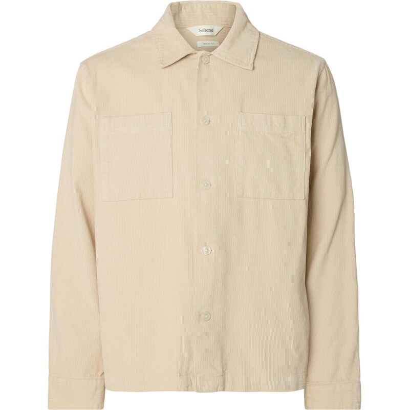 SELECTED Prechodná bunda SLHRegtate béžová 65436552