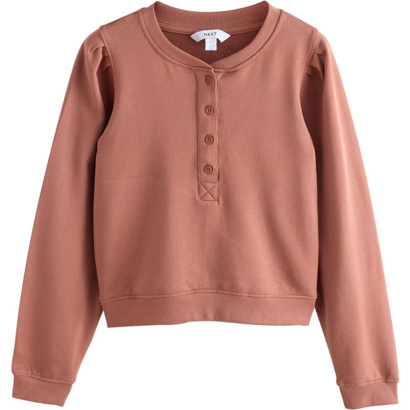 Next Mikina hnedá 65661212