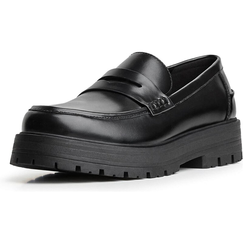 Bershka Papuče čierna 65889424