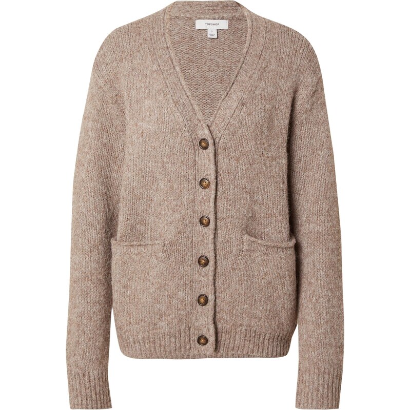 TOPSHOP Kardigán SILLE béžová melírovaná 65708015