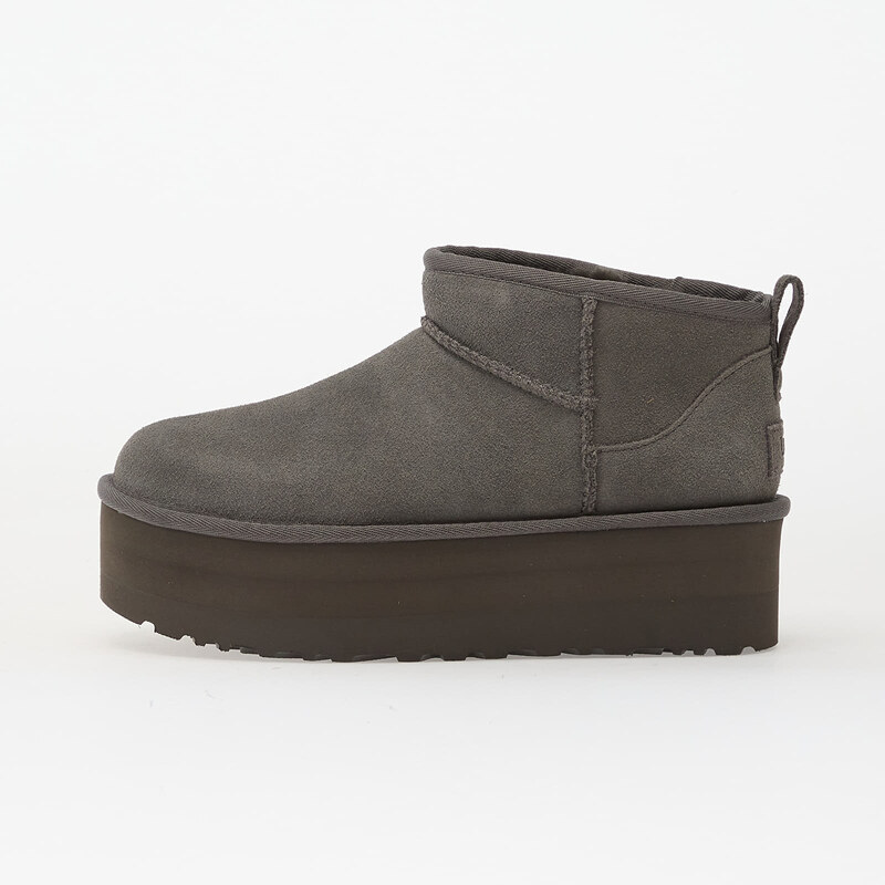 UGG W Classic Ultra Mini Platform Charcoal 65406576