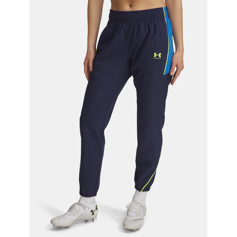 Under Armour UA W Challenger Warmup Pants-BLU - Ladies 65459190