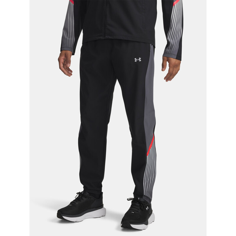 Mens Under Armour UA Velociti Storm Pant-BLK Sports Trousers - Mens 65459203