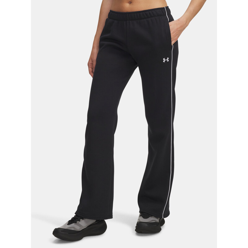 Under Armour UA Rival Flc Piped Pant-BLK Womens Sports Trousers - 65460442