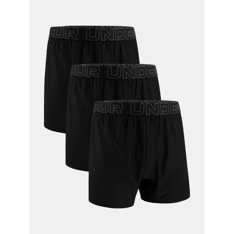 Mens Under Armour M UA Lounge Tech Mesh Boxer 6in-3pk - Mens 65459329