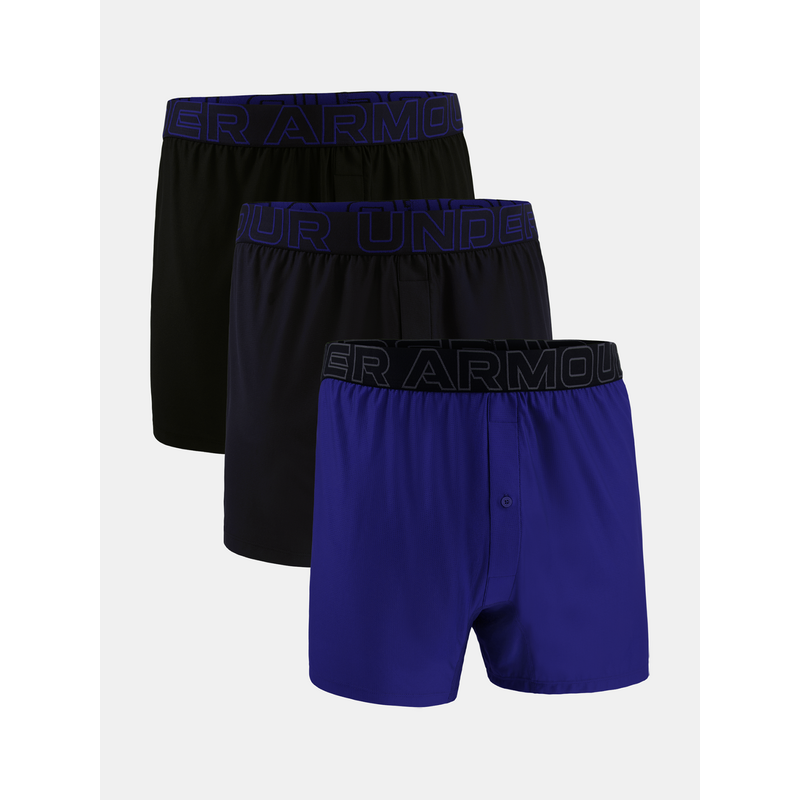 Mens Under Armour M UA Lounge Tech Mesh Boxer 6in-3pk - Mens 65459329
