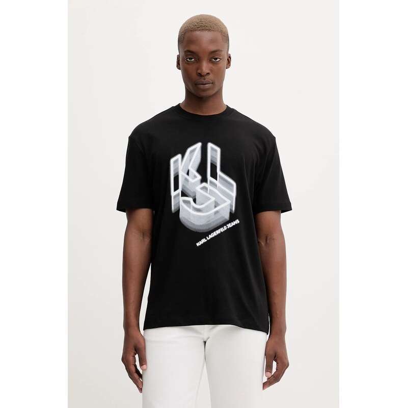 Bavlnené tričko Karl Lagerfeld Jeans 65410708