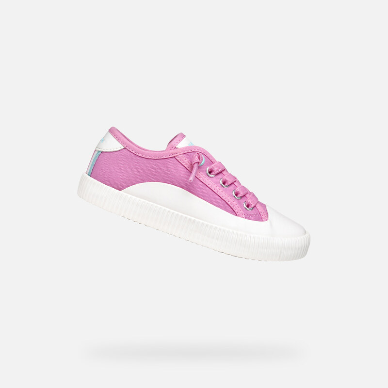 Pink Girls Sneakers Geox Tippeste - Girls 65410469