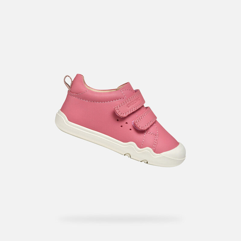 Pink Girls Barefoot Sneakers Geox Steppieup - Girls 65410495