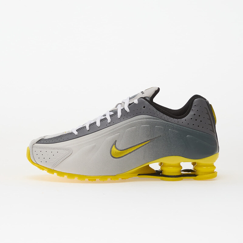 Nike Shox R4 Se Vast Grey/ Brt Citron-Lt Graphite-Smoke Grey-White 65410227