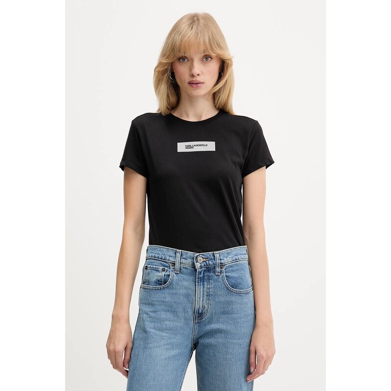 Bavlnené tričko Karl Lagerfeld Jeans 65410865