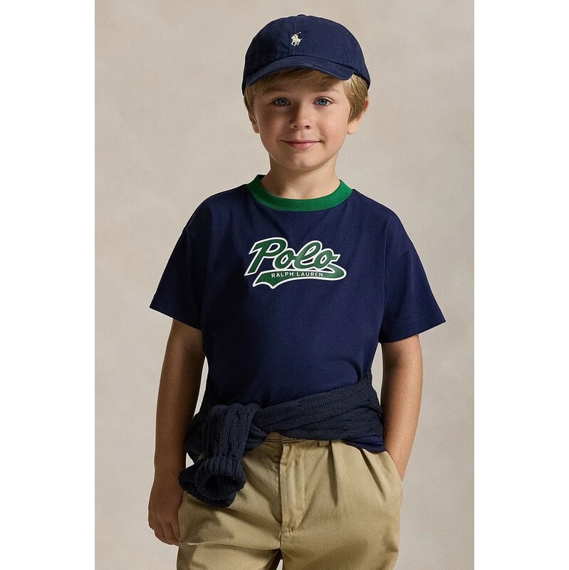 Detské bavlnené tričko Polo Ralph Lauren 65415451
