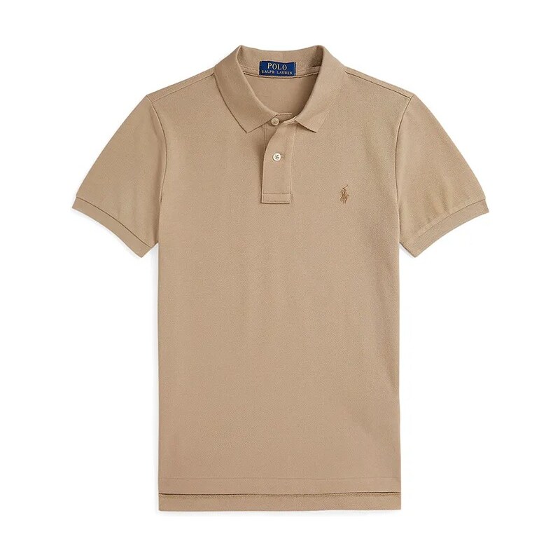 Detská bavlnená polokošeľa Polo Ralph Lauren 65415592