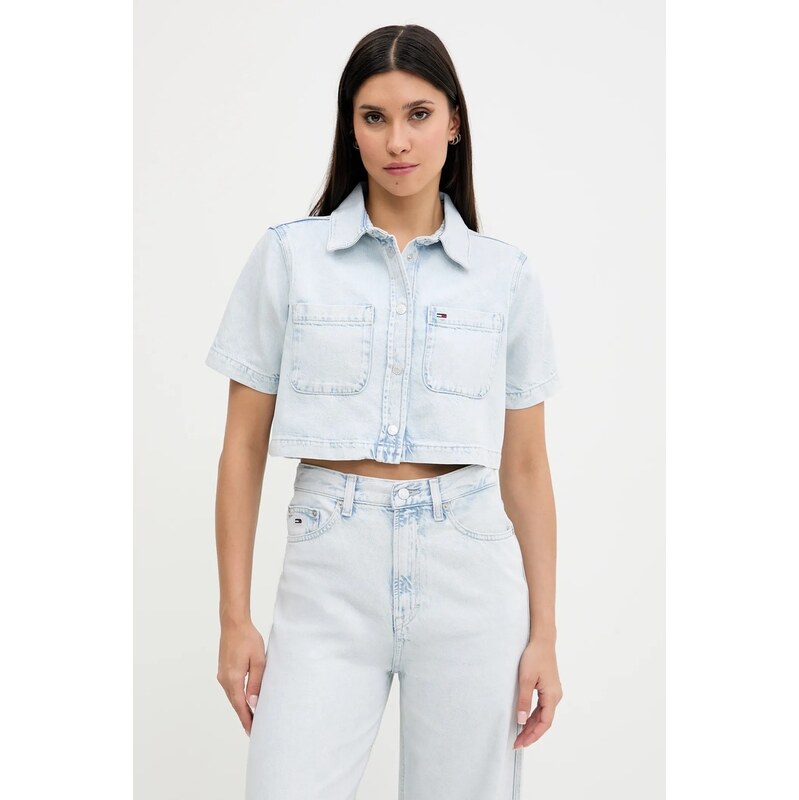 Bavlnená košeľa Tommy Jeans 65415397