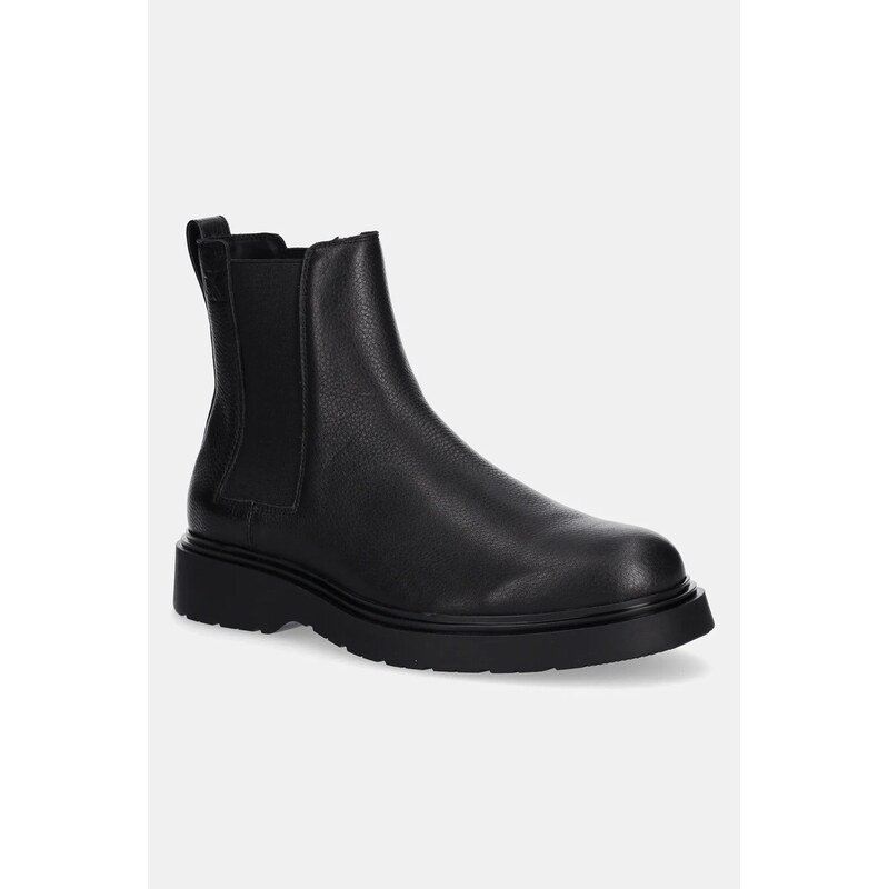 Kožené topánky chelsea Calvin Klein COMBAT ESS CHELSEA BOOT LTH 65415601