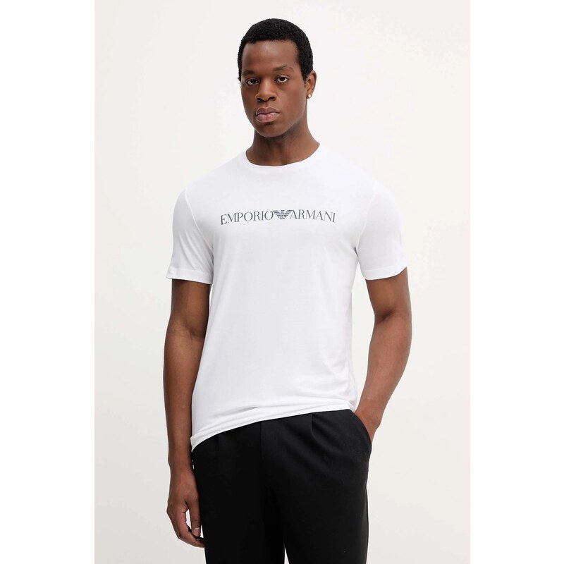 Bavlnené tričko Emporio Armani 65411170