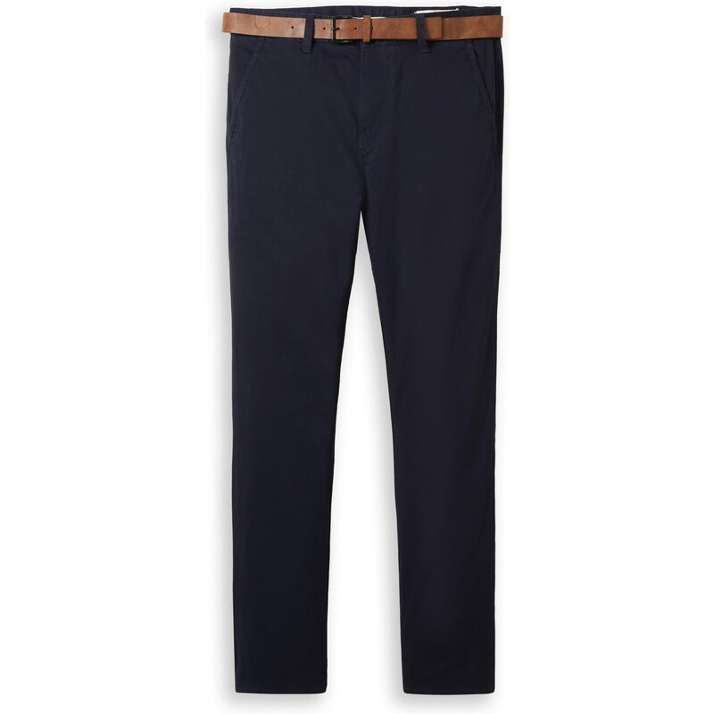 TOM TAILOR DENIM Chino nohavice tmavomodrá 20295974
