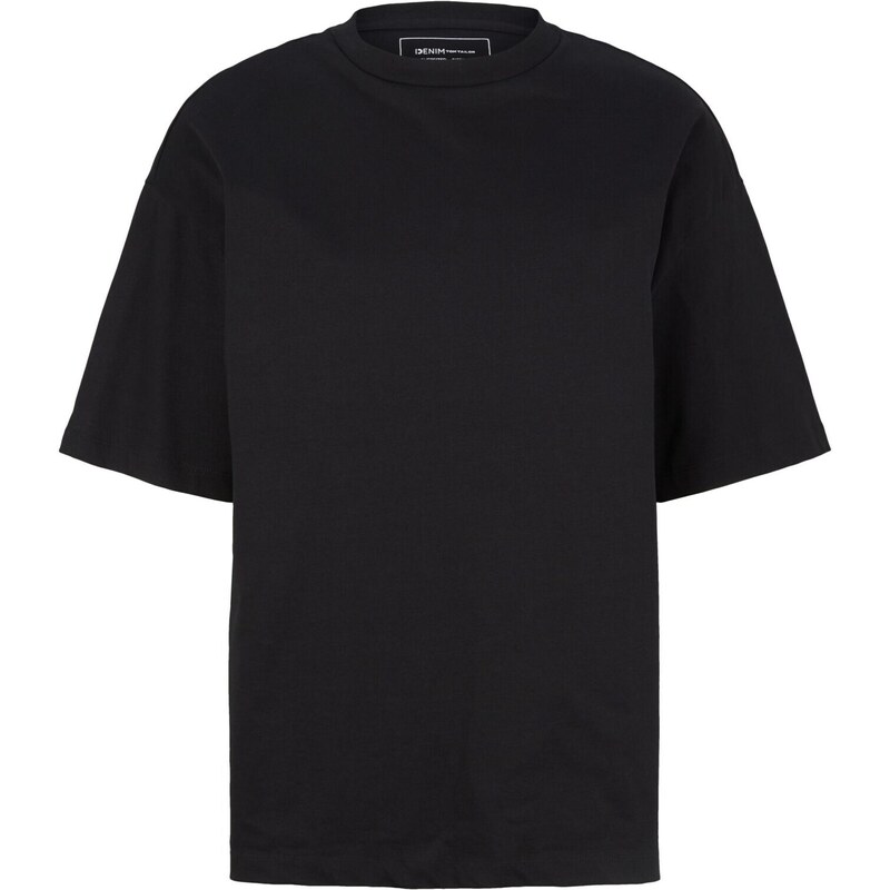 TOM TAILOR DENIM Tričko čierna 37691807