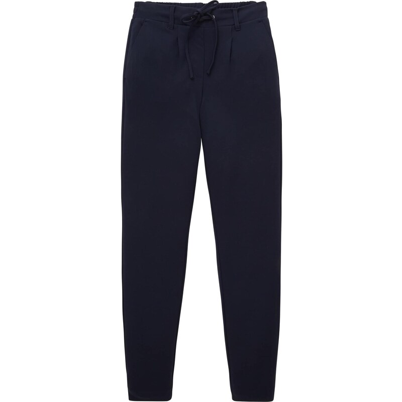 TOM TAILOR Plisované nohavice námornícka modrá 19814367