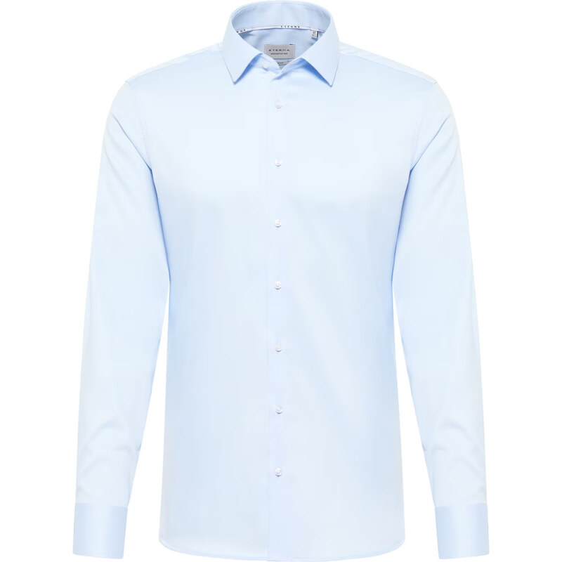 Luxusná pánska saténová košeľa ETERNA Slim fit svetlo modrá 65412162