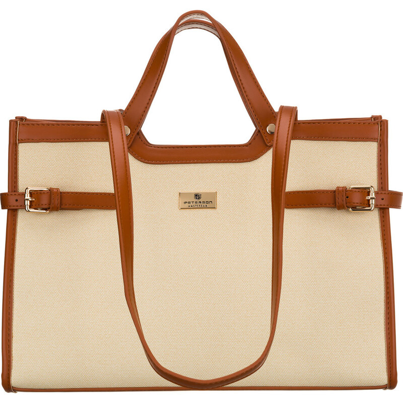 Peterson Smotanová dámska kabelka s magnetickým zapínaním PTN LILIA 65413189