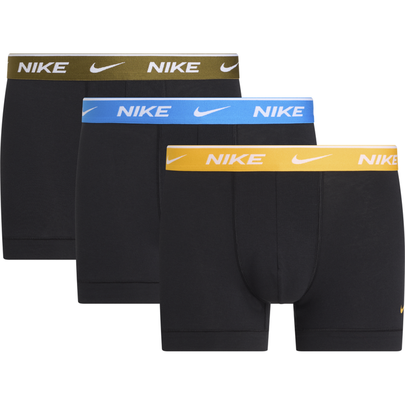 Nike trunk 3pk-everyday cotton stretch BLACK 65413020