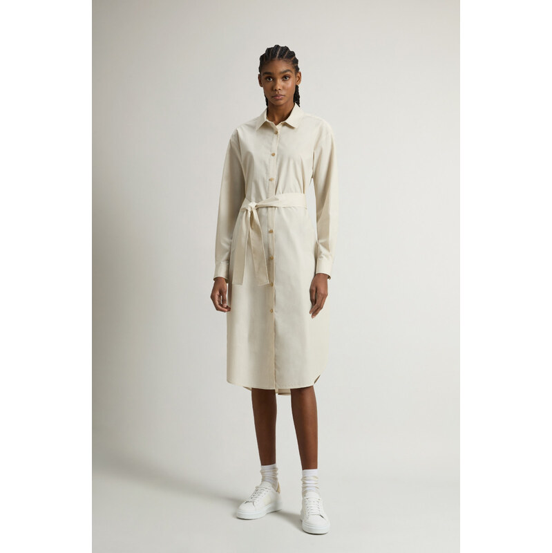 E-shop ŠATY WOOLRICH BELTED SHIRT DRESS