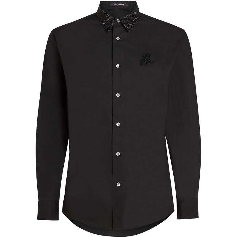 Karl Lagerfeld Košeľa čierna 65415097