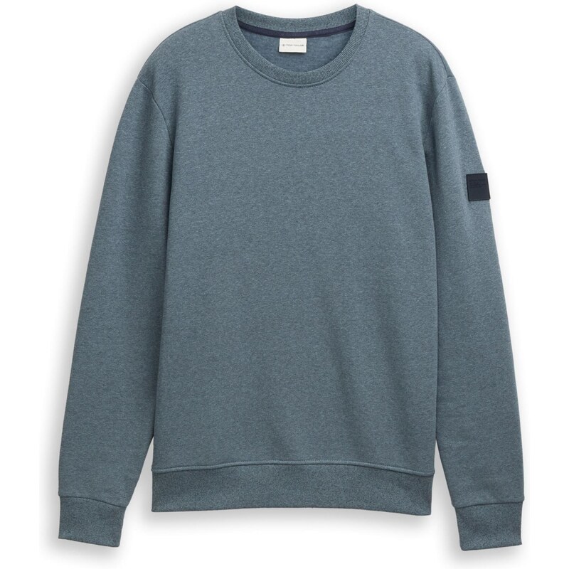 TOM TAILOR Mikina modrá melírovaná 65559083