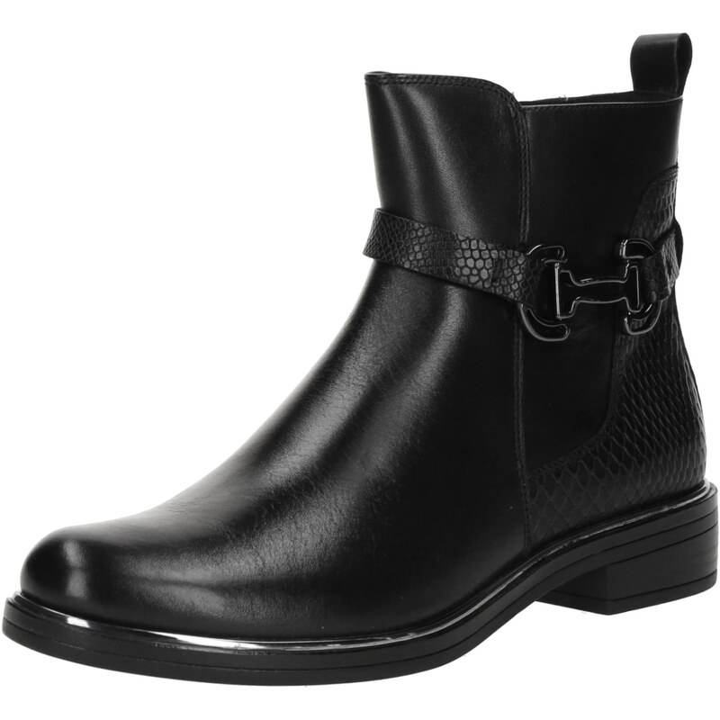 CAPRICE Členkové čižmy čierna 65707826