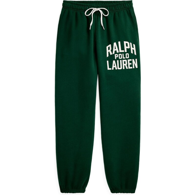 Polo Ralph Lauren Nohavice tmavozelená / biela 65415473