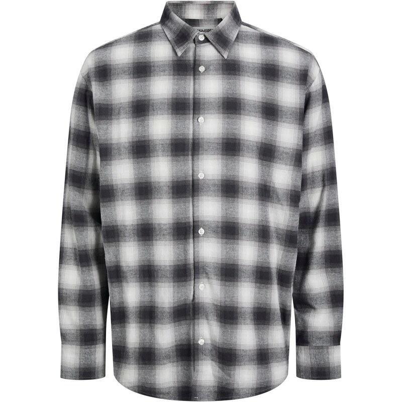 JACK & JONES Košeľa sivá / čadičová 65415503