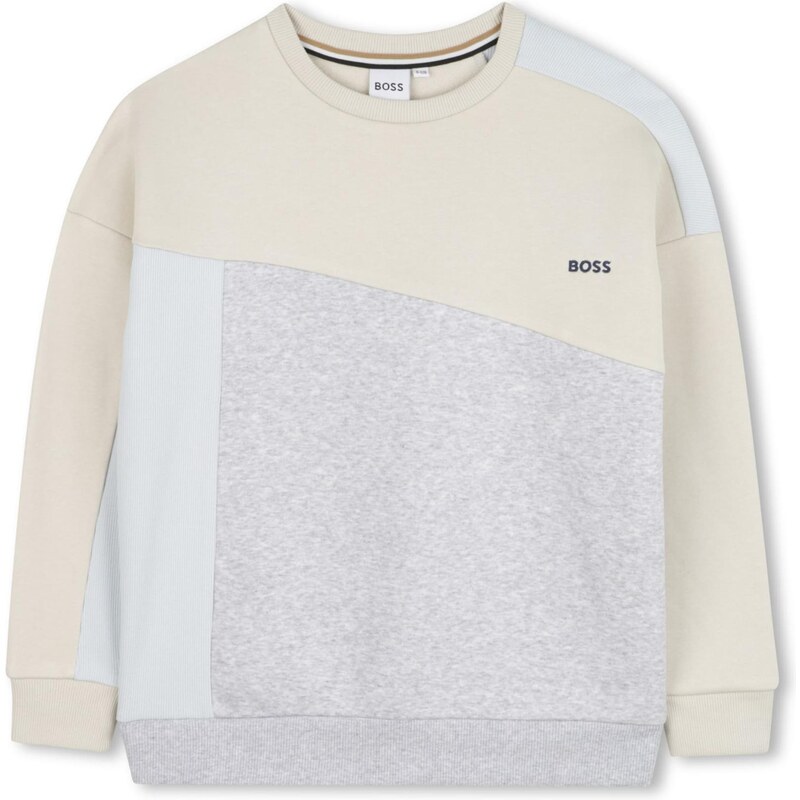 BOSS Mikina svetlobéžová / svetlosivá / pastelovo zelená / čierna 65415533