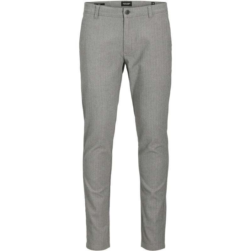 JACK & JONES Nohavice JPSTMARCO BOWIE sivá melírovaná 65415628