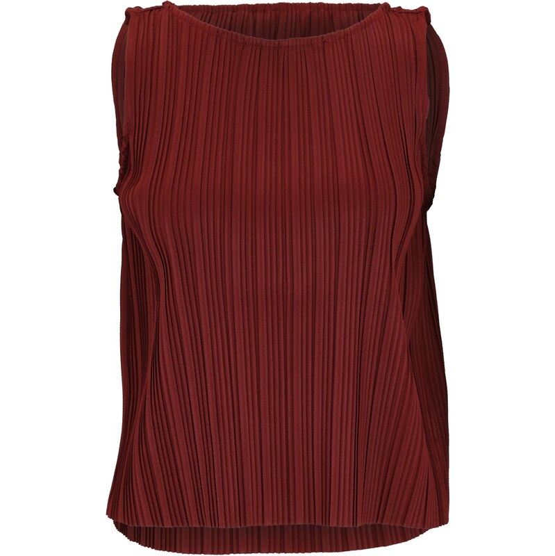Vero Moda Petite Top VMINES hrdzavohnedá 65922455